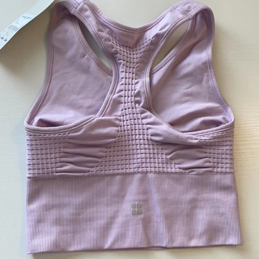 NWT Sweaty Betty London Lavender Racerback Active Sports Bra Top - Picture 7 of 11